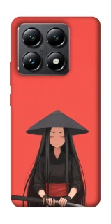 Чохол на Xiaomi 14T Red samurai фото 1 з 1