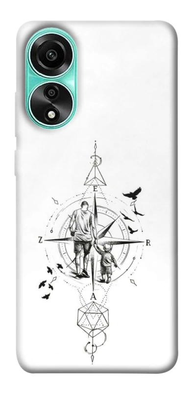 Чехол на Oppo A78 4G Tattoo ver.9 фото 1 из 1