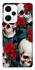 Чохол на Xiaomi Poco F5 / Note 12 Turbo skull and rose фото 1 з 1