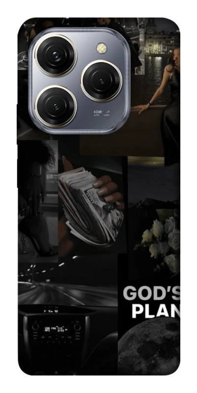 Чохол на TECNO Spark 20 Pro God's plan фото 1 з 1