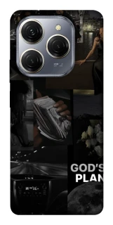 Чохол на TECNO Spark 20 Pro God's plan фото 1 з 1