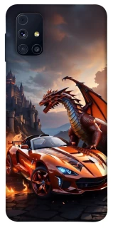 Чохол на Samsung Galaxy M31s Сar and dragon фото 1 з 1