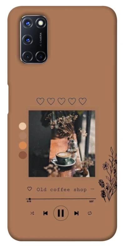 Чехол на Oppo A52 / A72 / A92 Coffee player фото 1 из 1