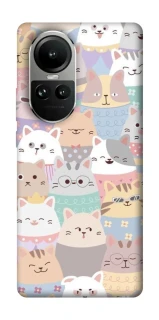 Чохол на Oppo Reno 10 Funny Kittens ver.2 фото 1 з 2