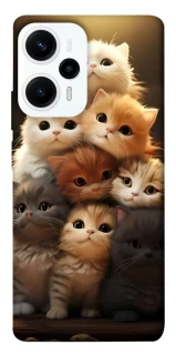 Чехол на Xiaomi Poco F5 / Note 12 Turbo Чехол Kittie Love v2 фото 1 из 1