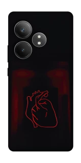 Чехол на Realme GT Neo 6 SE Красное сердце фото 1 из 1