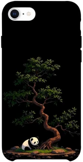 Чохол на Apple iPhone SE (2020) Panda and tree фото 1 з 1
