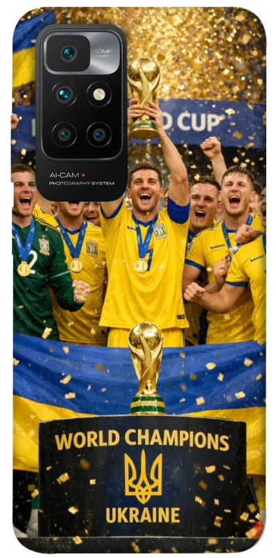 Чехол на Xiaomi Redmi 10 UA-Football ver.5 фото 1 из 1