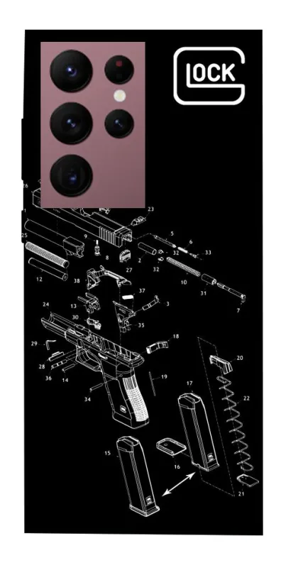 Чохол на Samsung Galaxy S22 Ultra LOCK фото 1 з 1