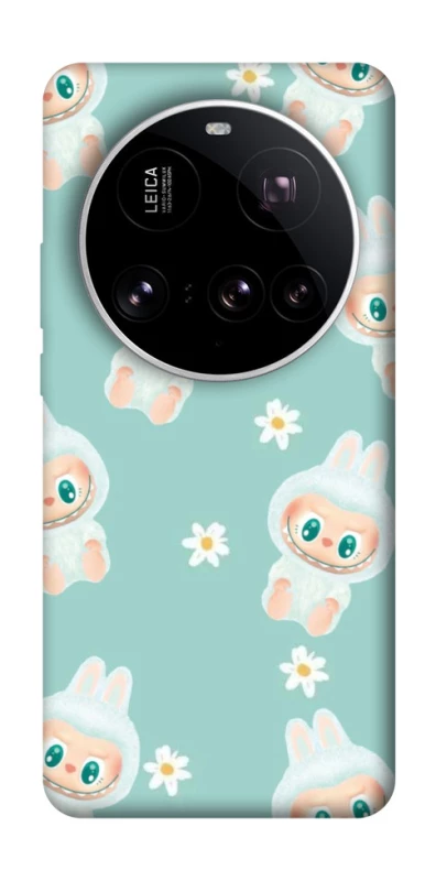 Чохол на Xiaomi 15 Ultra Labubu Green фото 1 з 1