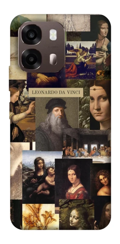 Чохол на Oppo A6 Leonardo da Vinci фото 1 з 2