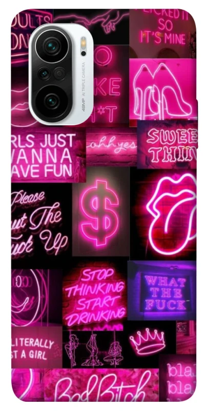 Чехол на Xiaomi Redmi K40 / K40 Pro / K40 Pro+ / Poco F3 Hot collage ver.9 фото 1 из 1
