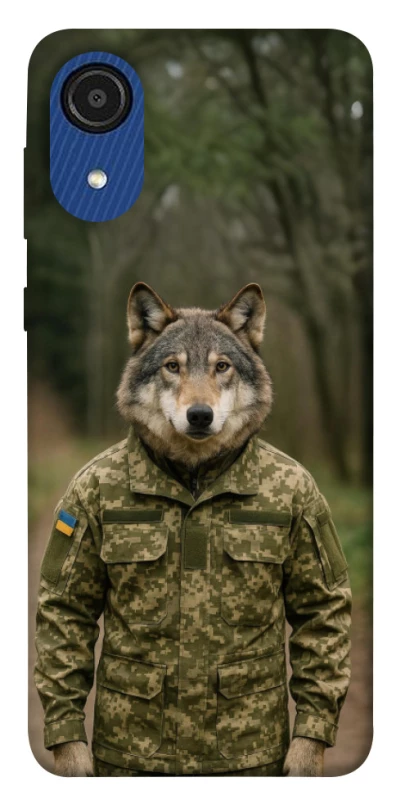 Чохол на Samsung Galaxy A03 Core Вовк захисник фото 1 з 1