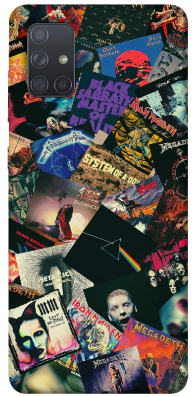 Чохол на Samsung Galaxy A71 Best abums ver.2 фото 1 з 1