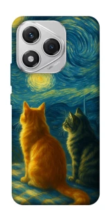 Чохол на Honor 400 Lite Cats under the stars фото 1 з 1