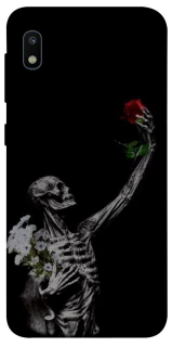 Чехол на Samsung Galaxy A10 (A105F) Skeleton vs Rose фото 1 из 1