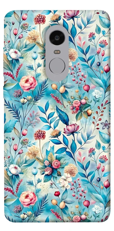 Чехол на Xiaomi Redmi Note 4X / Note 4 (Snapdragon) Floral design ver.5 фото 1 из 1