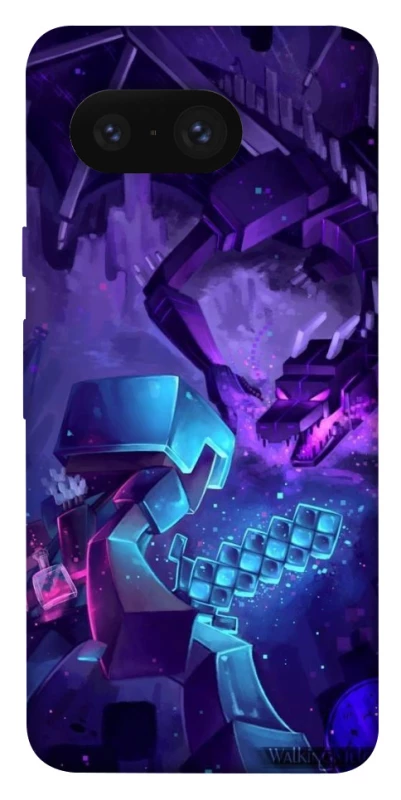 Чехол на Google Pixel 8 Minecraft dragon фото 1 из 1