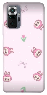 Чохол на Xiaomi Redmi Note 10 Pro Labubu Flower фото 1 з 1
