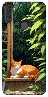 Чохол на Samsung Galaxy A11 red cat фото 1 з 1