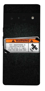 Чохол на Google Pixel 6 Pro Warning фото 1 з 1