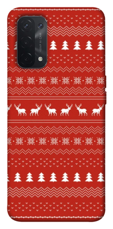 Чохол на Oppo A54 5G / A74 5G Новорічний v12 фото 1 з 1