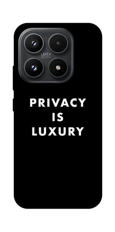 Чехол на Xiaomi 17 Privacy is luxury фото 1 из 1