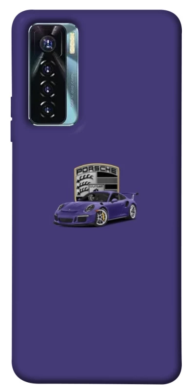 Чехол на TECNO Camon 17 Pro Porsche purple фото 1 из 1