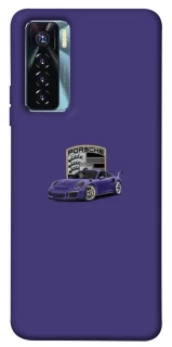 Чехол на TECNO Camon 17 Pro Porsche purple фото 1 из 1