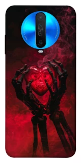 Чохол на Xiaomi Redmi K30 Heart in the hands of a skeleton фото 1 з 1