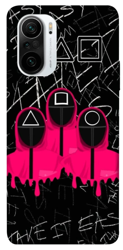 Чохол на Xiaomi Redmi K40 / K40 Pro / K40 Pro+ / Poco F3 squid game v4 фото 1 з 1