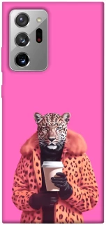 Чохол на Samsung Galaxy Note 20 Ultra Леопард з кавою фото 1 з 1