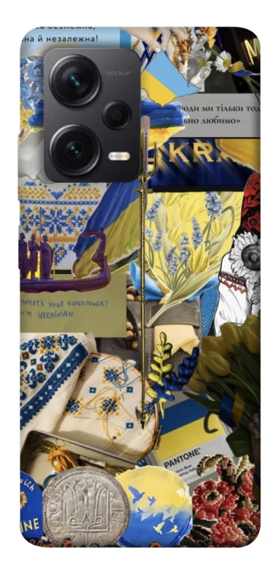 Чехол на Xiaomi Redmi Note 12 Pro+ 5G Ukraine style ver.7 фото 1 из 1