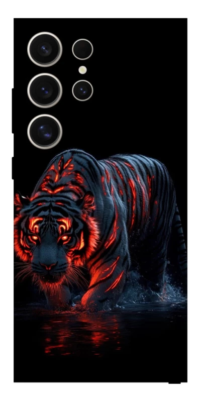 Чохол на Samsung Galaxy S25 Ultra fire tiger фото 1 з 1