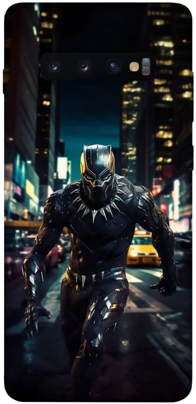 Чехол на Samsung Galaxy S10+ Black Panther фото 1 из 1