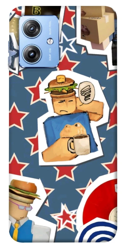 Чохол на Motorola Moto G84 Roblox v2 фото 1 з 1