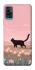 Чехол на ZTE Blade A71 cat on a field фото 1 из 1