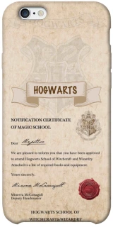 Чохол на Apple iPhone 6/6s plus (5.5") The Hogwarts acceptance letter фото 1 з 1
