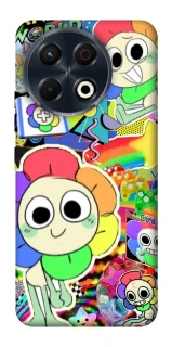 Чехол на TECNO Spark 30 Pro (KL7) Dandy world collage фото 1 из 1