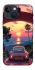 Чехол на Apple iPhone 13 mini (5.4") Porsche at sunset фото 1 из 1
