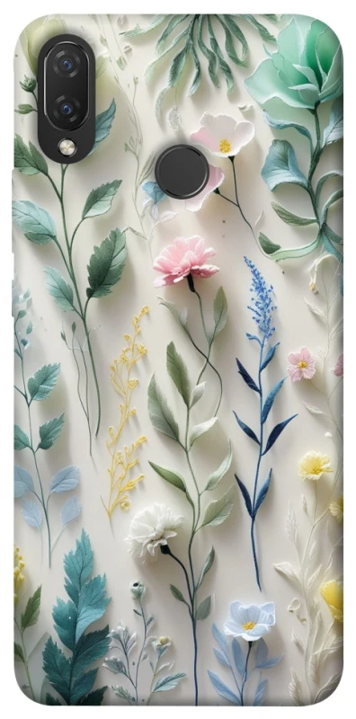 Чехол на Huawei P Smart+ (nova 3i) Floral design ver.3 фото 1 из 1