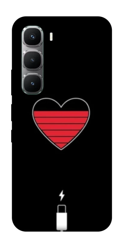 Чохол на Infinix Hot 60 Pro Charge your heart фото 1 з 1