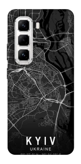 Чехол на Infinix Hot 50 Pro Kyiv map фото 1 из 1