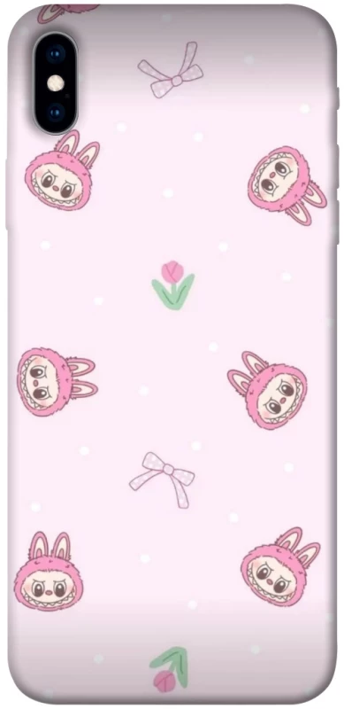 Чохол на Apple iPhone XS Max (6.5") Labubu Flower фото 1 з 1