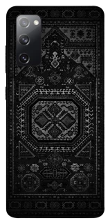 Чехол на Samsung Galaxy S20 FE Черный ковер фото 1 из 1