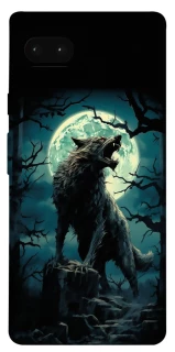 Чохол на Google Pixel 7a Вовк під місяцем фото 1 з 1