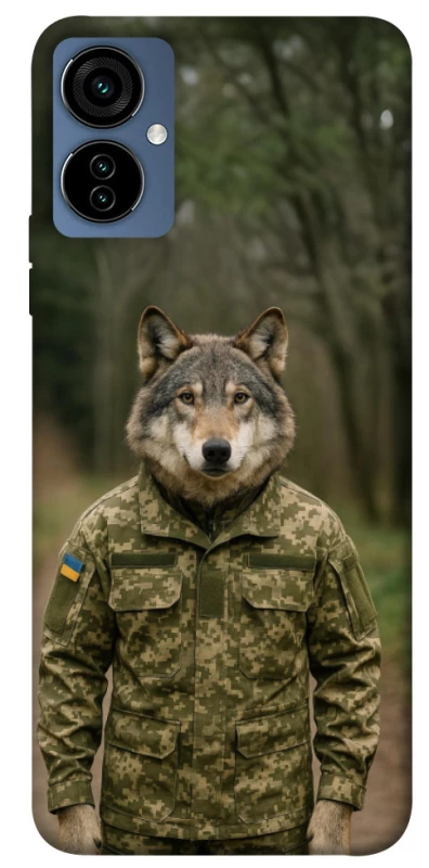 Чохол на TECNO Camon 19 Neo Вовк захисник фото 1 з 1