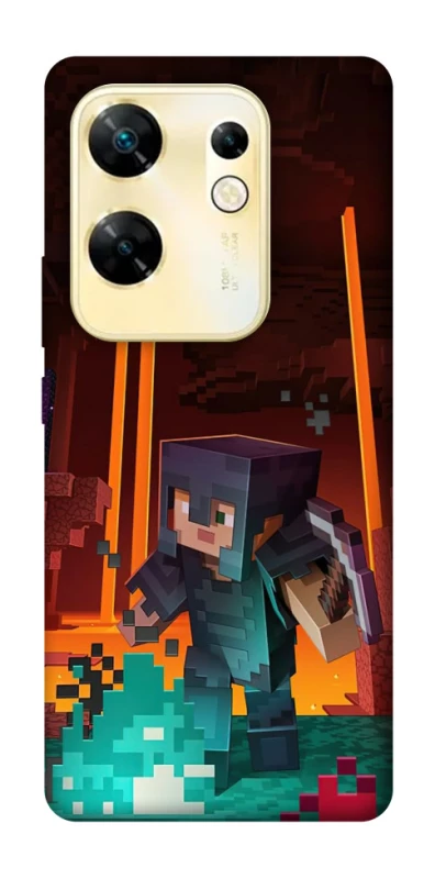 Чехол на Infinix Zero 30 4G Minecraft game adventure фото 1 из 1