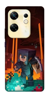 Чехол на Infinix Zero 30 4G Minecraft game adventure фото 1 из 1