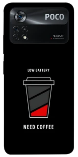 Чехол на Xiaomi Poco X4 Pro 5G Low battery фото 1 из 1